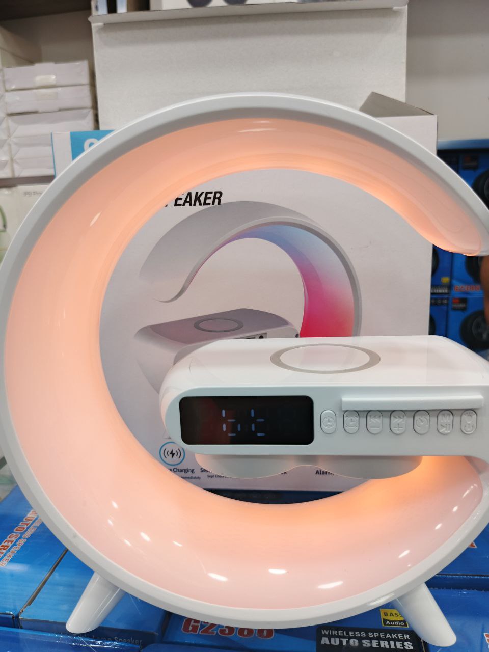 Led wirless charging speaker G11+G63