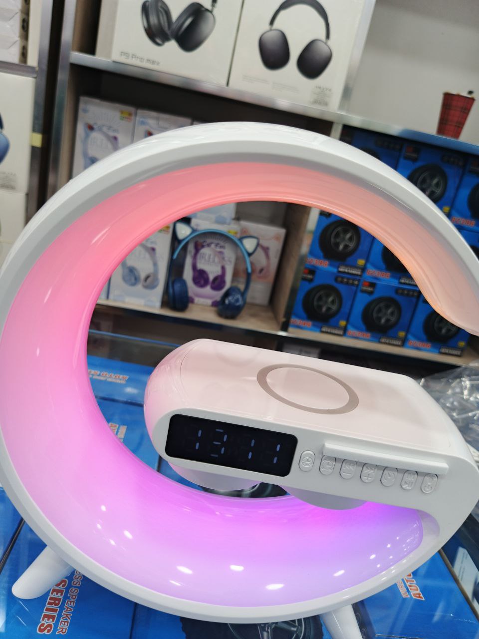 Led wirless charging speaker G11+G63