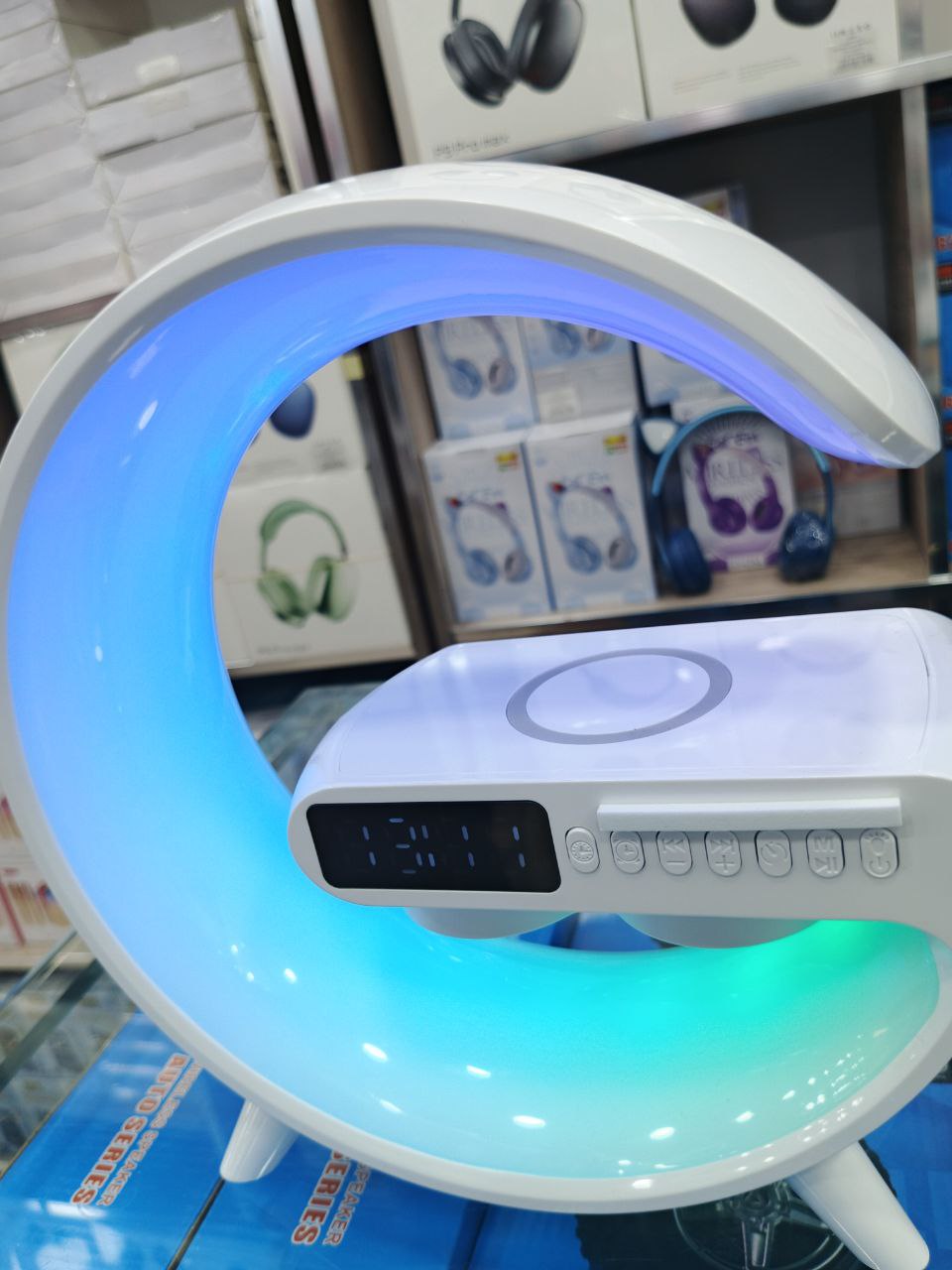 Led wirless charging speaker G11+G63