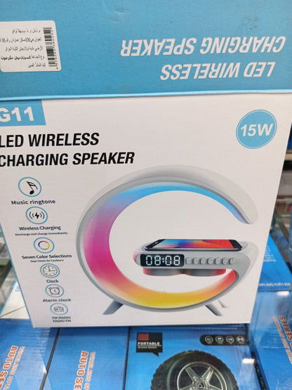 Led wirless charging speaker G11+G63